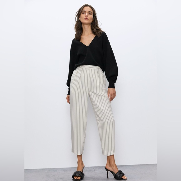 Babaton Striped pant navy/white - Picture 2 of 2